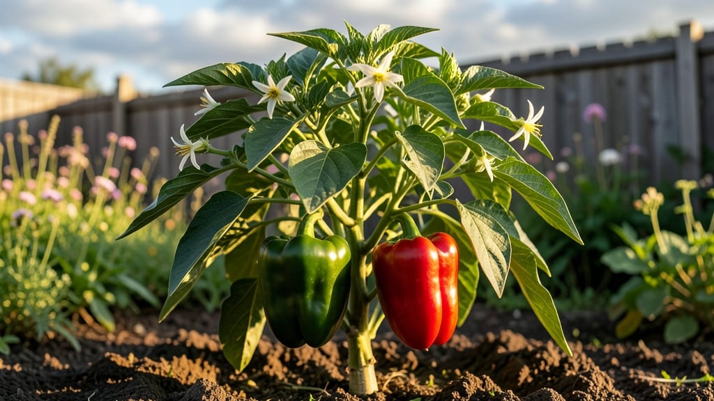 Giant Marconi Bell Peppers Recipe: Pole-Grown Sweetness for Bold Home Gardens