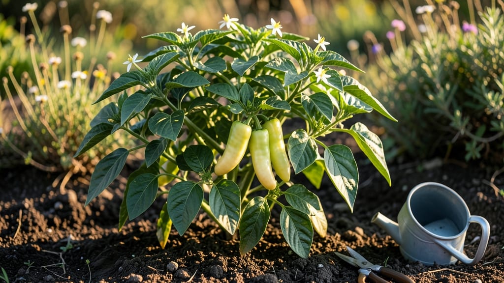 Goat Horn Pepper Growing Guide: Trellis-Taming Spice With 90-Day Harvest Promise