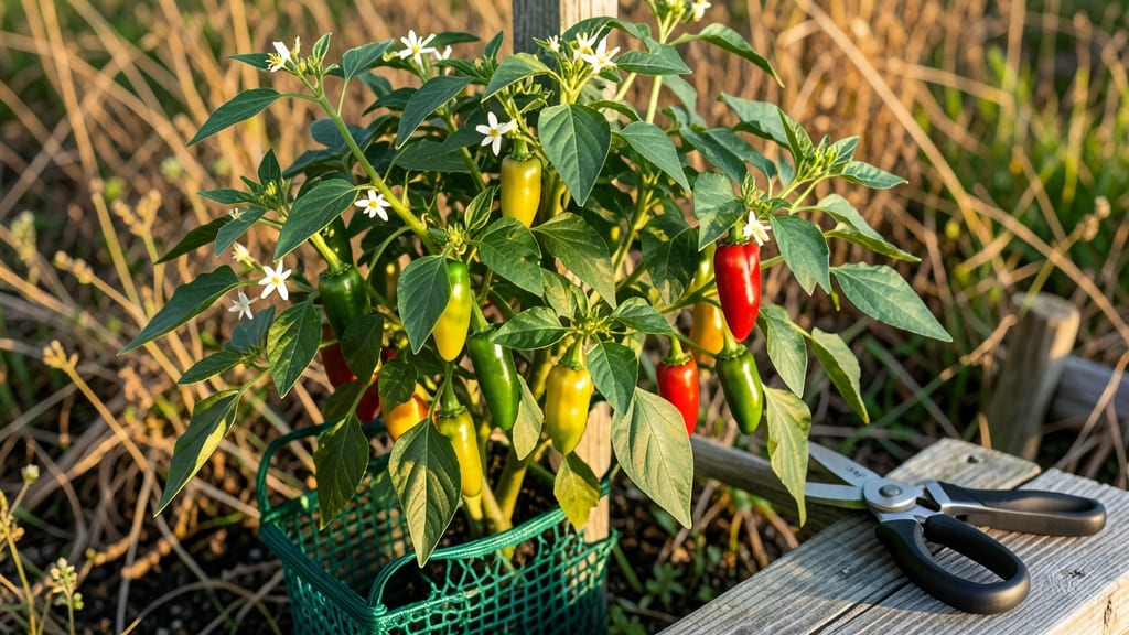 Serrano Pepper When to Pick: 3 Color-Stage Triggers for Peak Heat & Flavor