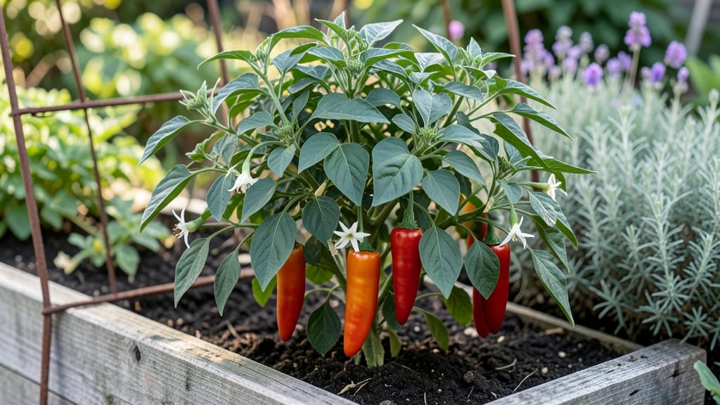 Pepper Italian Roaster: Pole-Trained Sweetness With Minimal Space Footprint