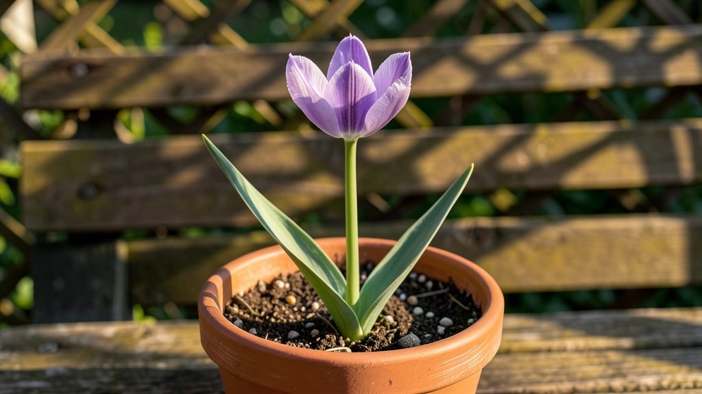 Peppermint Stick Tulip Growing Guide: Pole-Trained Fragrance in 55 Days