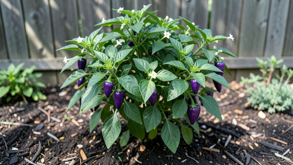 Pretty Purple Peppers Recipe: Vibrant Garden Stakes for Pole-Trained Beauty
