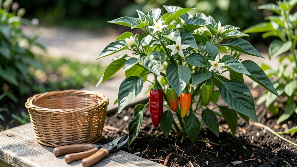 Ghost Peppers Ready to Pick: 3 Color Cues for Perfect Heat Levels