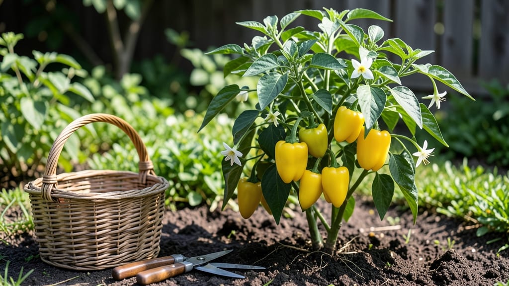 Spicy Yellow Pepper Growing Guide: Heat-Resistant Varieties for Small Spaces