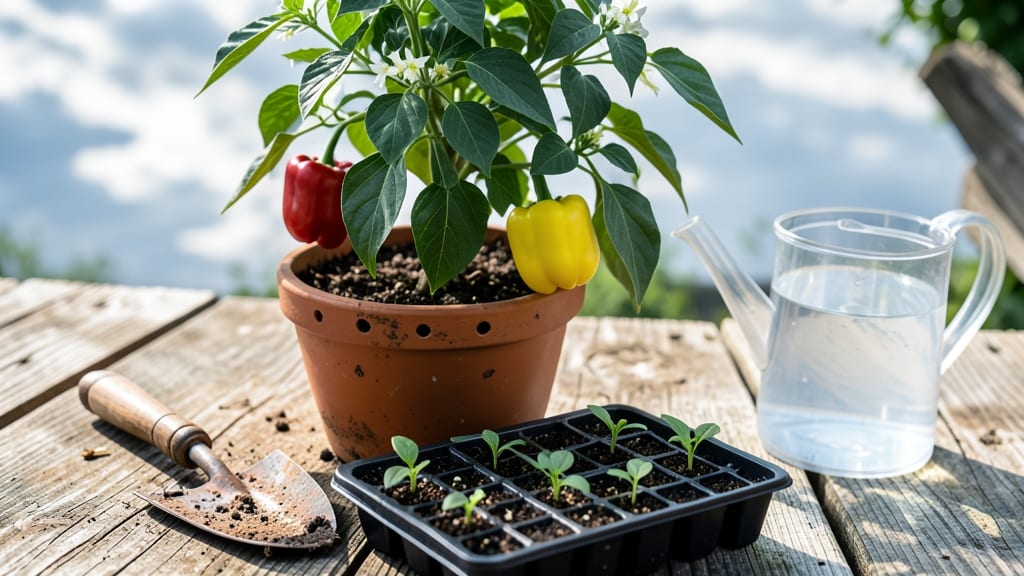 How to Plant Pepper Plants in Containers: Thriving Spice Garden in Limited Space