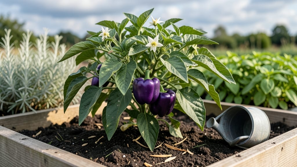 Purple Beauty Sweet Pepper Growing Guide: Vibrant Purple-to-Red Transformation