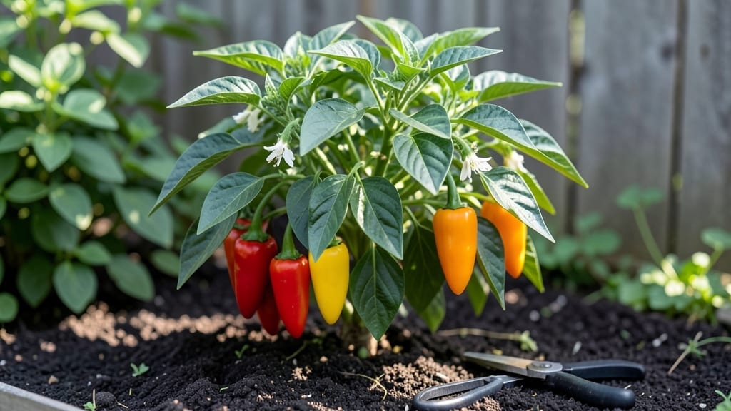 Sweety Drop Peruvian Pepper Seeds: Pole-Trained Sweetness Without Bitterness