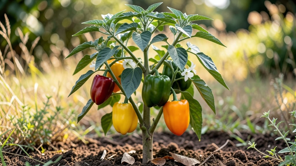 Sweet Pepper Fruit: Harvest Sweetness in 55 Days