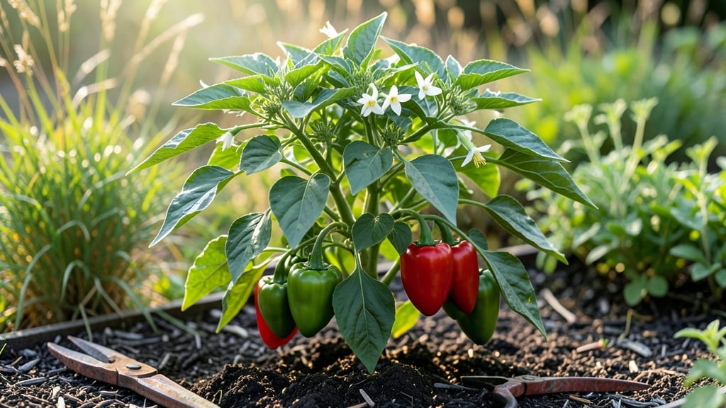 Doe Hill Pepper Growing Guide: Pole-Trained Success in Compact Gardens