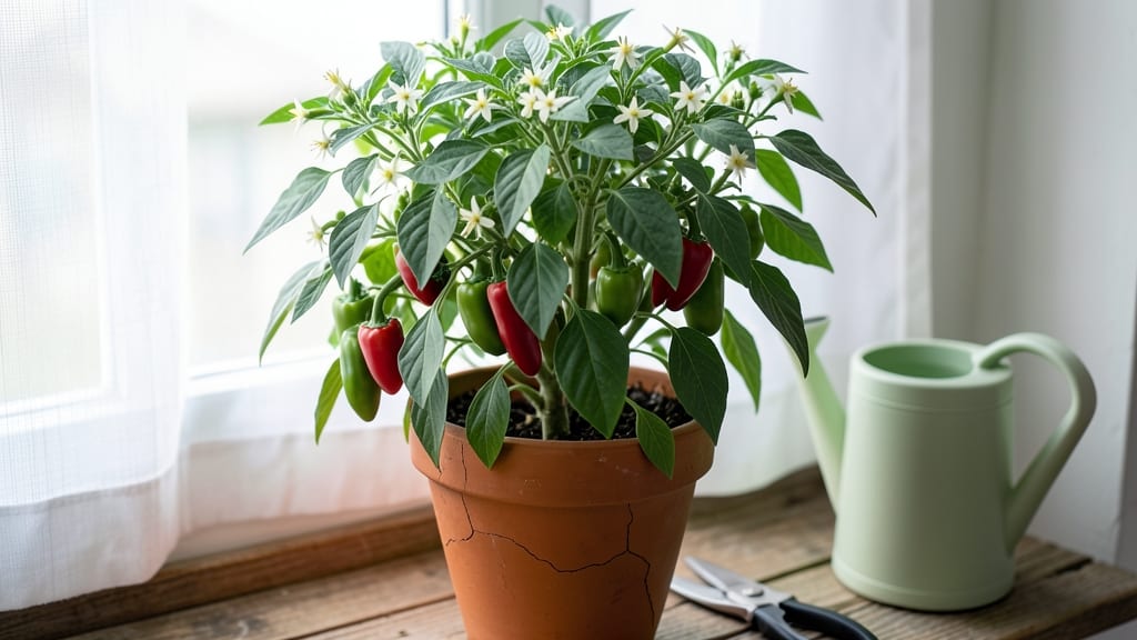 Grow Jalapeno Peppers Indoors: Pole-Trained Heat in Small Spaces