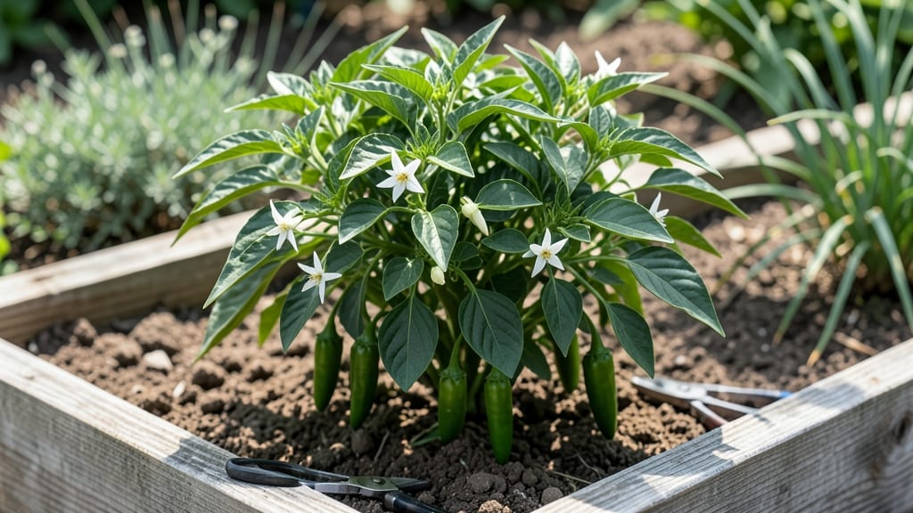 Growing Shishito Peppers in Pots: Pole-Trained Abundance Without Bitter Surprises