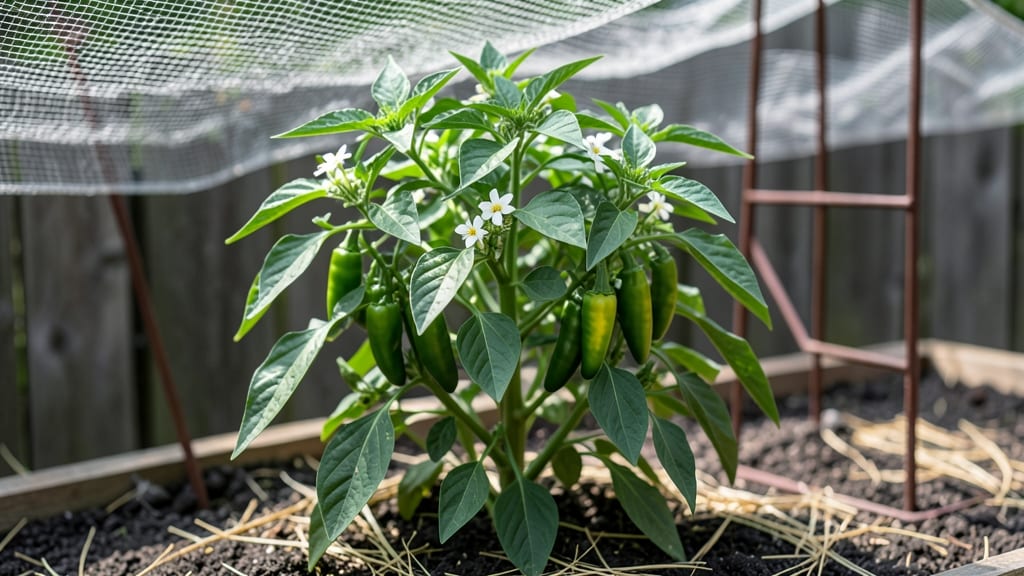Shishito Pepper Plant Care: Pole-Trained Growth Secrets for Pests-Resistant Harvests