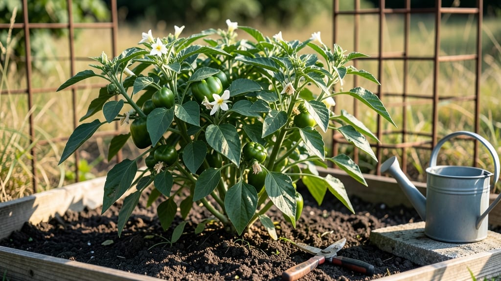 What Do Bell Pepper Buds Look Like: Tiny Green Flowers Before Fruits Form