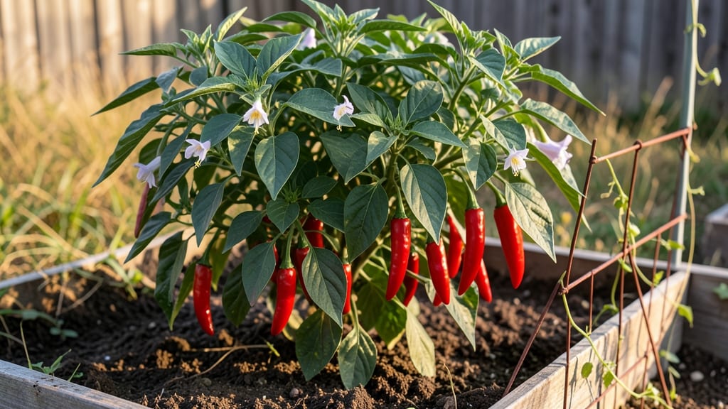 Fresno Peppers Growing Guide: Pole-Trained Heat in 55 Days