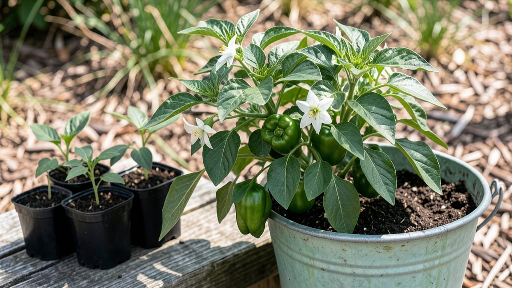 How Many Pepper Plants in a 5-Gallon Bucket: Space-Saving Math for Maximum Yield