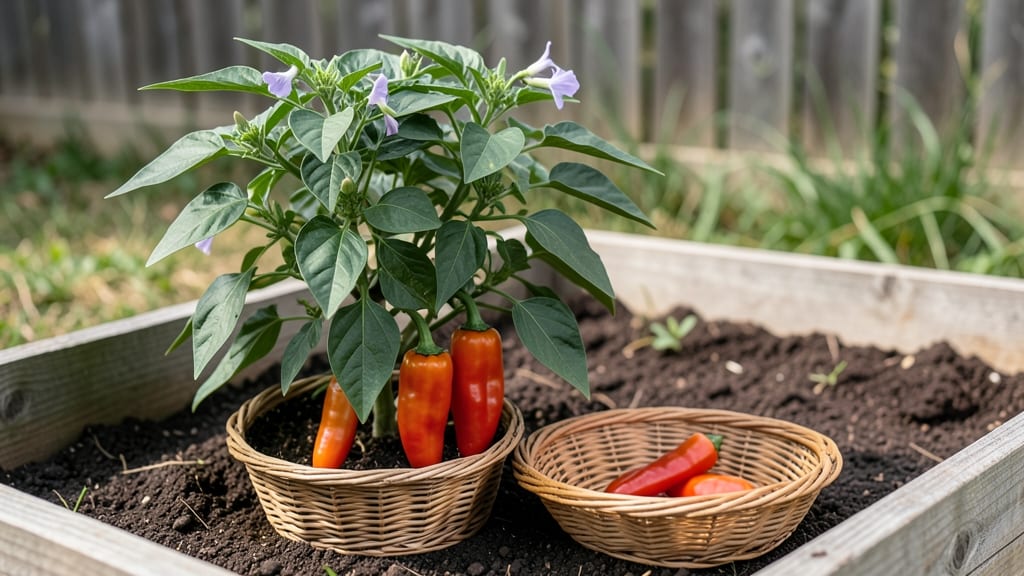 Big Cayenne Peppers Growing Guide: Pole-Trained Heat in 60 Days