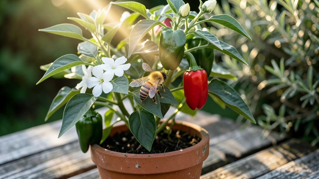 Pepper Plant Pollination: Hand-Pollinated Sweetness Without Bitter Surprises