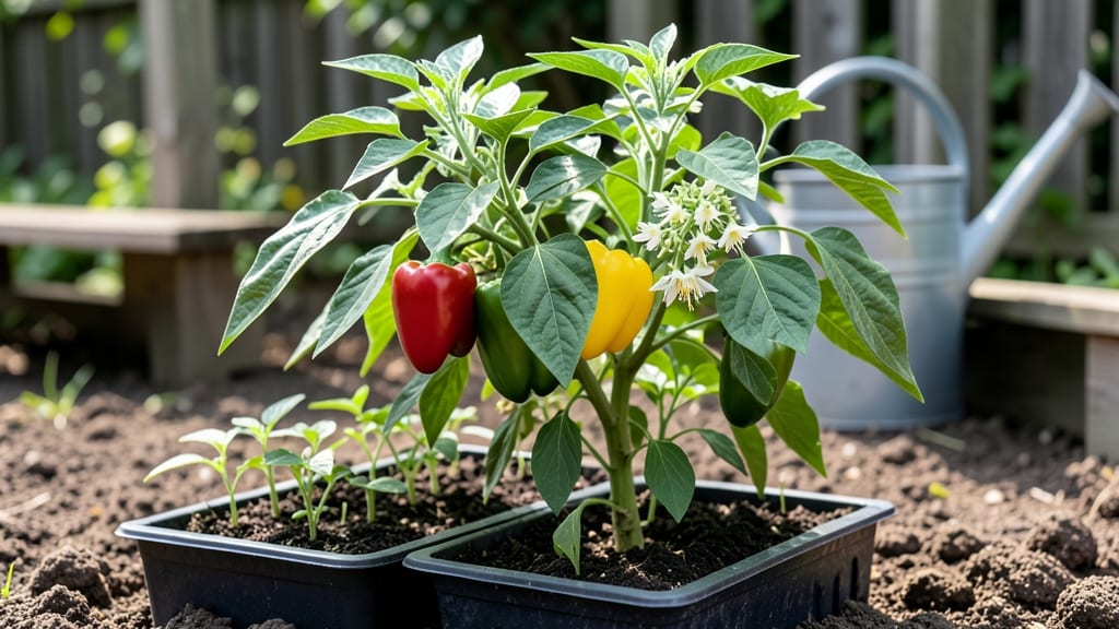 Pepper Seeds Grow A Garden: Vertical Space-Saving Techniques for Compact Yields