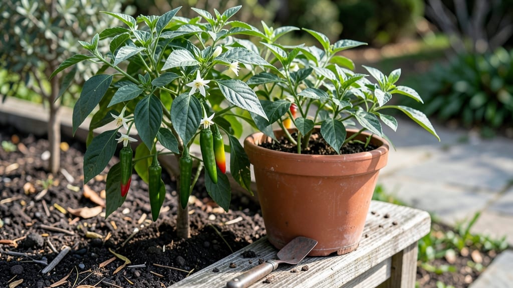 How to Plant Thai Chili Peppers: Pole-Supported Heat in 60 Days