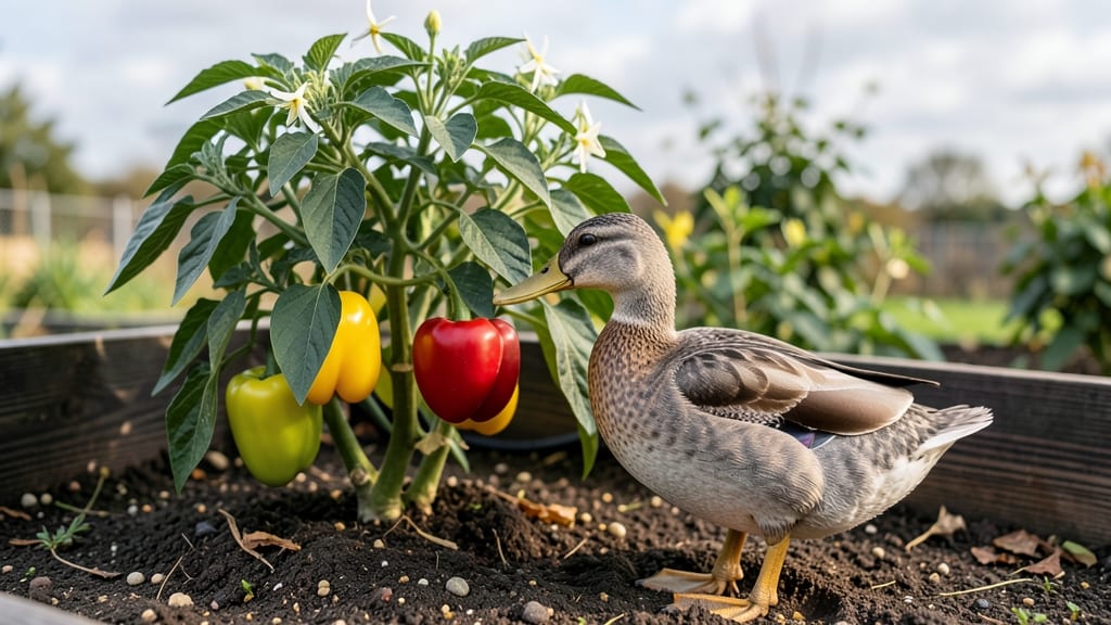 Can Ducks Have Bell Peppers: Safe Serving Sizes and Preparation Tips