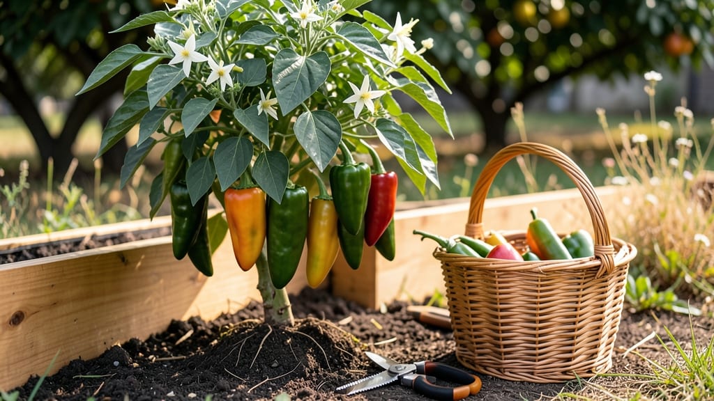 When to Pick Giant Marconi Peppers: Finger-Snap Test for Perfect Crunch & Heat